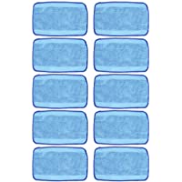 DingGreat 10 Pcs Repuesto de paño de Microfibra para Braava 390t 380 380t 320 Mint 4200 4205 5200 5200C